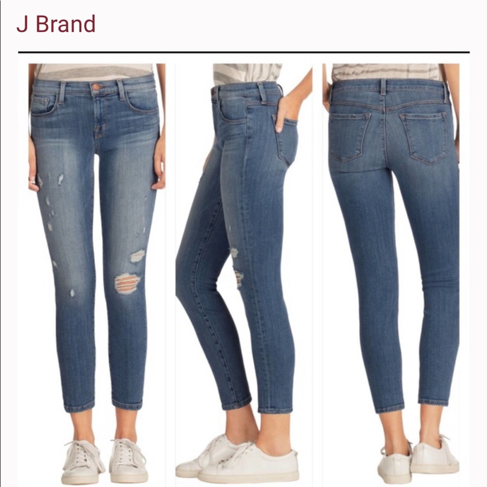 JBrand Capri skinny jean